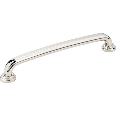 Jeffrey Alexander 160 mm Center-to-Center Polished Nickel Bremen 1 Cabinet Pull 527-160NI